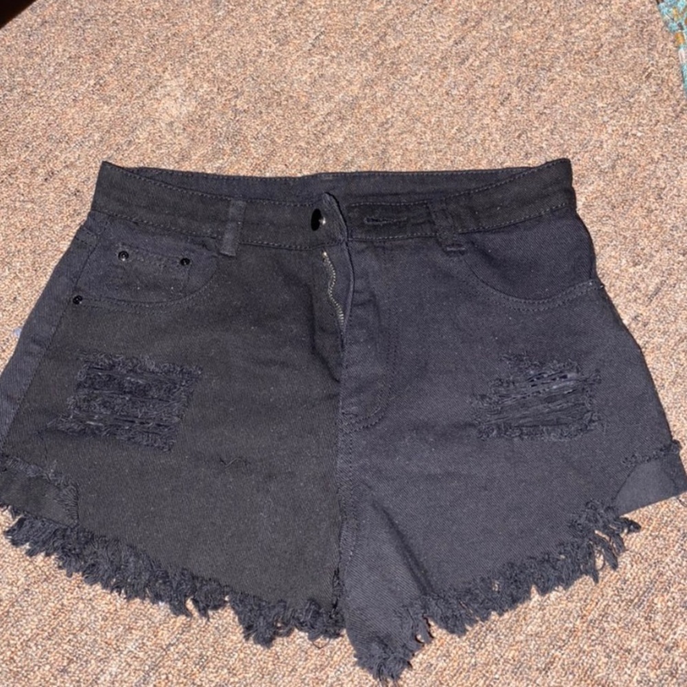Black shorts